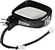 Passenger Side Mirror, Power, Manual Folding, Heated, Paintable, With Signal Light, With memory, With Puddle Light, No Auto-Dim and Blind Spot Feature, For Models With Luxury/Sport Packages