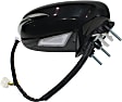 Passenger Side Mirror, Power, Manual Folding, Heated, Paintable, With Signal Light, With memory, With Puddle Light, No Auto-Dim and Blind Spot Feature, For Models With Luxury/Sport Packages