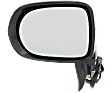 Driver Side Mirror, Power Adjust, Manual Folding, Heated, Paintable, In-housing Signal Light, With memory, With Puddle Light, No Auto-Dimming, No Blind Spot Feature, Japan Built Vehicle