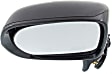 Driver Side Mirror, Power Adjust, Manual Folding, Heated, Paintable, In-housing Signal Light, With memory, With Puddle Light, No Auto-Dimming, No Blind Spot Feature, Japan Built Vehicle