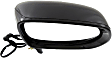 Passenger Side Mirror, Power Adjust, Manual Folding, Heated, Paintable, In-housing Signal Light, With memory, With Puddle Light, No Auto-Dimming, No Blind Spot Feature, Japan Built Vehicle