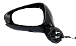 Driver Side Mirror, Power, Manual Folding, Heated, Paintable, In-housing Signal Light, With memory, With Puddle Light, No Auto-Dimming, No Blind Spot Feature