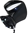 Driver Side Mirror, Power, Manual Folding, Heated, Paintable, In-housing Signal Light, With memory, With Puddle Light, No Auto-Dimming, No Blind Spot Feature