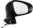 2014 Lexus GS450h - Passenger Side Mirror, Power Adjust, Heated, Paintable, Manual Folding, In-housing Signal Light, No Blind Spot Feature, With Memory, With Puddle Light, No Auto-Dimming