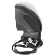 Driver Side Mirror, Power Adjust, Manual Folding, Heated, Paintable, In-housing Signal Light, With memory, With Puddle Light, No Auto-Dimming, No Blind Spot Feature, Base Model