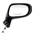 Passenger Side Mirror, Power, Manual Folding, Heated, Paintable, In-housing Signal Light, With memory, With Puddle Light, No Auto-Dimming, No Blind Spot Feature, Base Model
