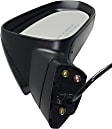 Passenger Side Mirror, Power, Manual Folding, Heated, Paintable, In-housing Signal Light, With memory, No Puddle Light, No Auto-Dimming, No Blind Spot Feature
