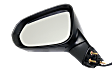 Driver Side Mirror, Power, Manual Folding, Heated, Paintable, In-housing Signal Light, With memory, No Puddle Light, No Auto-Dimming, No Blind Spot Feature