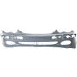 Front Primed Bumper Cover, For Models With ELegance Package and Molding Holes, Without Headlight Washer Holes, 203 Chassis