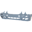Front Primed Bumper Cover, For Models Without Headlight Washer Holes and AMG Styling Package, (Sedan 00-02)/Wagon