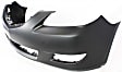 Front Primed Bumper Cover, Sedan, Standard Type, CAPA Certified