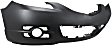 Front Primed Bumper Cover, Sedan, Sport Type