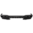 Front Bumper, Painted Black, Without Mounting Brackets