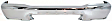 2004 Mazda B2300 - Front Bumper, Extended Cab Pickup, Chrome