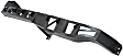 Front, Driver Side Bumper Bracket, Sedan