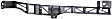 Front, Driver Side Bumper Bracket, Sedan