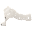 Front, Passenger Side Bumper Bracket, Cover Retainer