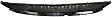 Front, Center Bumper Grille, Textured Black