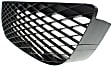Sedan Front Bumper Grille, Black
