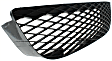 Sedan Front Bumper Grille, Black