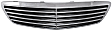 Grille Assembly, Chrome Shell with Painted Black Insert