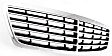 Grille Assembly, Chrome Shell with Painted Black Insert