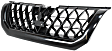 Grille Assembly, Painted Black Shell and Insert