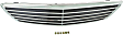 Grille Assembly, Chrome Shell with Painted Black Insert