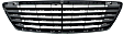 Grille Assembly, Chrome Shell with Painted Black Insert