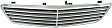 Grille Assembly, Chrome Shell with Painted Gray Insert