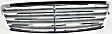 Grille Assembly, Chrome Shell with Gray Insert