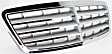 Grille Assembly, Chrome Shell with Gray Insert