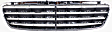 Grille Assembly, Chrome Shell with Gray Insert