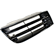 Driver Side Grille Assembly, Black Shell and Insert, Grille