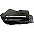Driver Side Grille Assembly, Black Shell and Insert, Grille