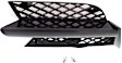 Passenger Side Grille, Black, 4 Cyl., 2.4L Engine