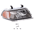 Passenger Side Headlight, with Bulb, Halogen, Production Date From March 2000