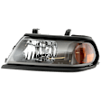 Driver Side Headlight, with Bulb, Halogen, Clear Lens