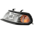 Driver Side Headlight, with Bulb, Halogen, Clear Lens