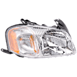 Passenger Side Headlight, with Bulb, Halogen, Clear Lens