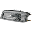 Driver Side Halogen Headlight, With bulb(s), OE Replacement, Sedan
