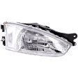 Passenger Side Headlight, with Bulb, Halogen, Coupe