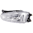 Driver Side Headlight, with Bulb, Halogen, Coupe