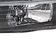 Passenger Side Headlight, with Bulb, Halogen, Clear Lens