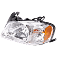 Driver Side Headlight, with Bulb, Halogen, Clear Lens