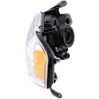 Driver Side Headlight, with Bulb, Halogen, Clear Lens