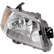 Passenger Side Headlight, with Bulb, Halogen, Sedan