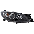 Passenger Side Headlight, without Bulb, Halogen, Clear Lens