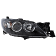 Passenger Side Headlight, without Bulb, Halogen, Clear Lens