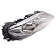 Passenger Side Headlight, without Bulb, Halogen, Clear Lens